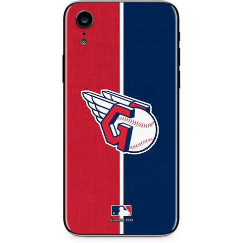 MLB Cleveland Guardians Split iPhone XR Skin