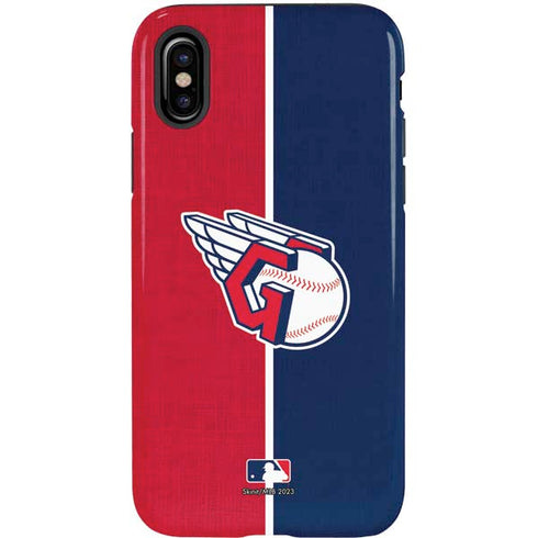 MLB Cleveland Guardians Split iPhone XS Pro Case