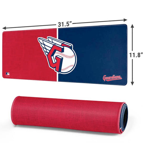 MLB Cleveland Guardians Split Gaming Mouse Pad
