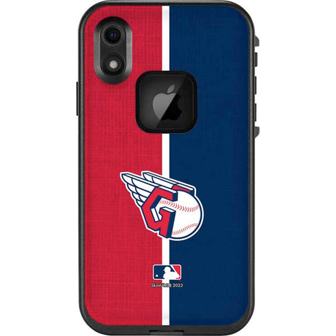 MLB Cleveland Guardians Split LifeProof Fre iPhone Skin