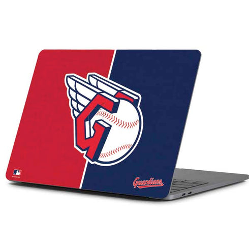 MLB Cleveland Guardians Split Apple MacBook Pro 13-inch Skin