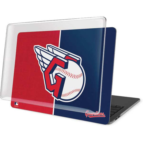 MLB Cleveland Guardians Split MacBook Pro 16in (2019-20) Case plus Skin