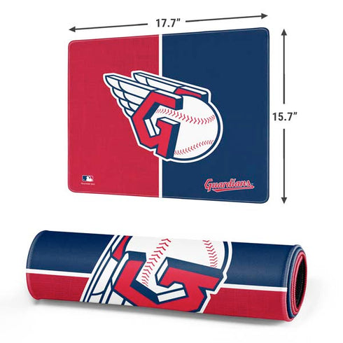 MLB Cleveland Guardians Split Gaming Mouse Pad