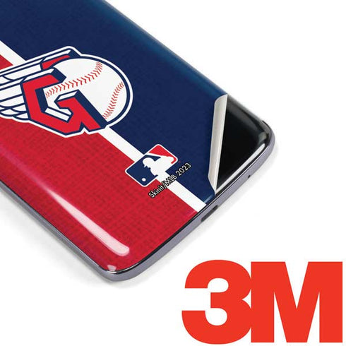 MLB Cleveland Guardians Split Moto E5 Plus Skin