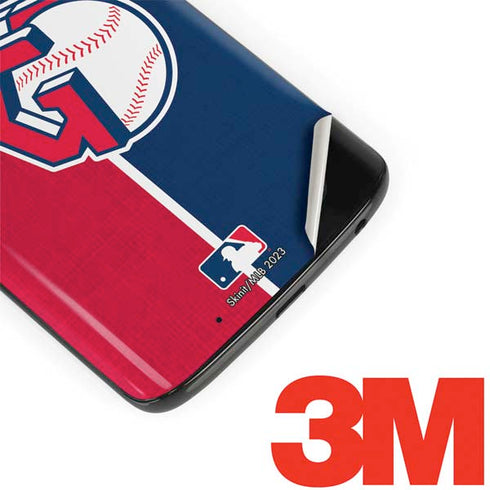 MLB Cleveland Guardians Split Moto G6 Skin