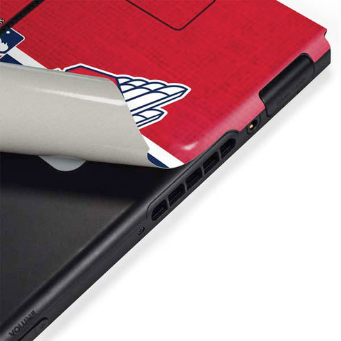 MLB Cleveland Guardians Split Nintendo Switch Bundle Skin