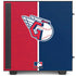 MLB Cleveland Guardians Split NZXT H510 Compact ATX Mid-Tower Case Skin