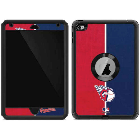 MLB Cleveland Guardians Split Otterbox Defender iPad Skin