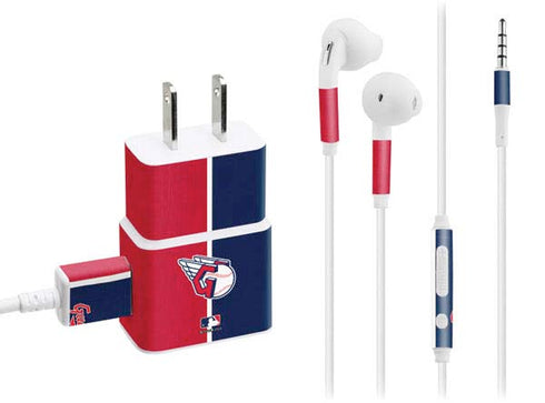 MLB Cleveland Guardians Split Phone Charger Skin