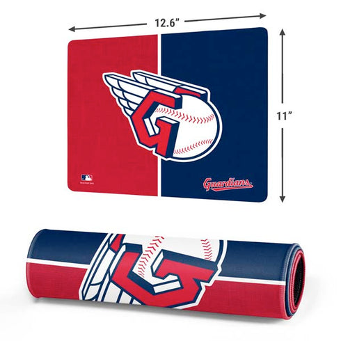 MLB Cleveland Guardians Split Gaming Mouse Pad