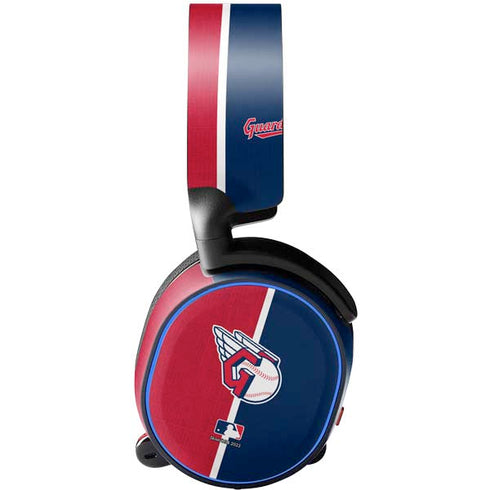 MLB Cleveland Guardians Split SteelSeries Arctis 5 Skin