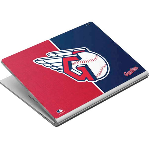 MLB Cleveland Guardians Split Surface Book Skin