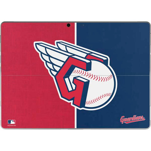 MLB Cleveland Guardians Split Surface Pro 9 Skin