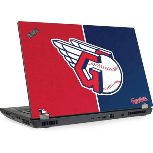 MLB Cleveland Guardians Split Lenovo ThinkPad Skin