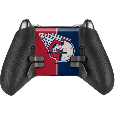 MLB Cleveland Guardians Split Xbox Elite Wireless Controller Series 2 Skin