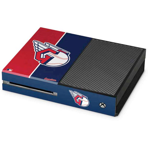 MLB Cleveland Guardians Split Xbox One Console Skin