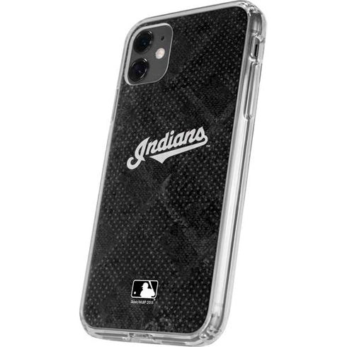 MLB Cleveland Guardians Dark Wash iPhone 11 Clear Case