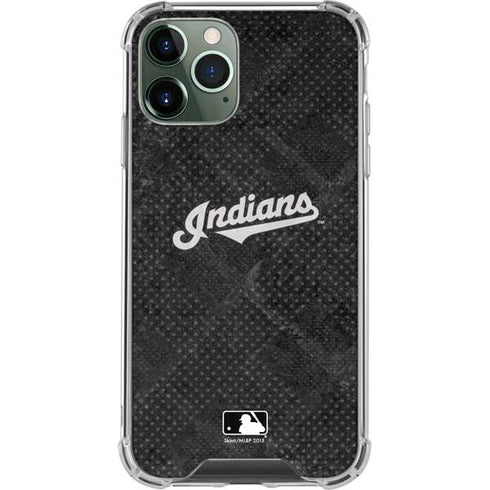 MLB Cleveland Guardians Dark Wash iPhone 11 Pro Max Clear Case