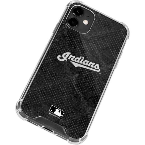 MLB Cleveland Guardians Dark Wash iPhone 12 Mini Clear Case