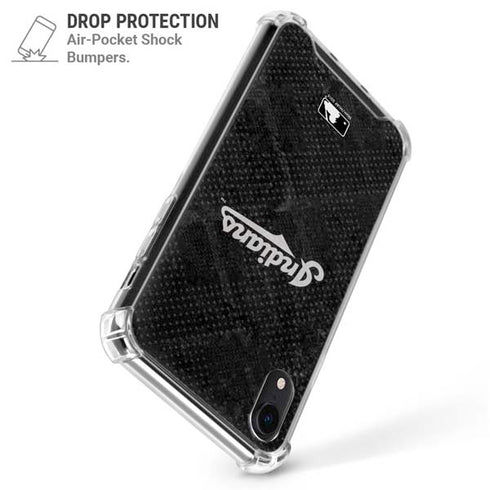 MLB Cleveland Guardians Dark Wash iPhone XR Clear Case