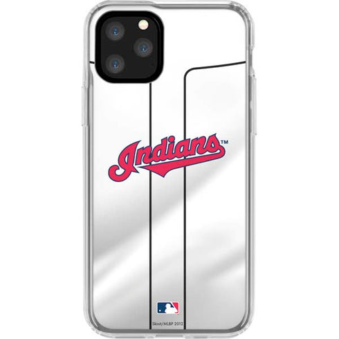 MLB Cleveland Guardians Home Jersey iPhone 11 Pro Clear Case