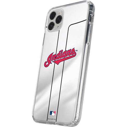 MLB Cleveland Guardians Home Jersey iPhone 11 Pro Clear Case
