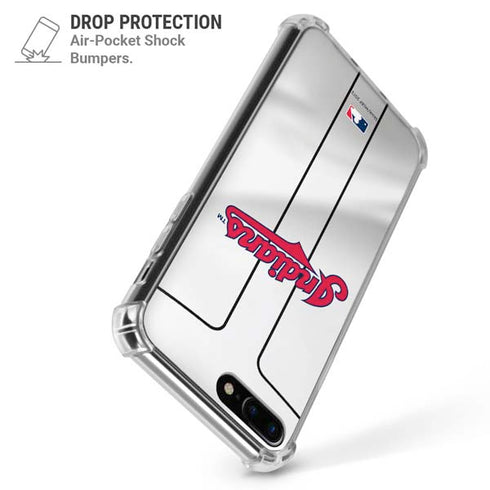 MLB Cleveland Guardians Home Jersey iPhone 7/8 Plus Clear Case