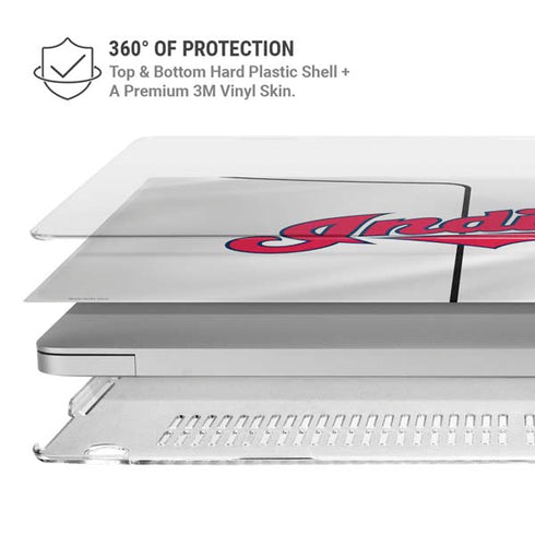 MLB Cleveland Guardians Home Jersey MacBook Air 13in M1 (2021) Case plus Skin
