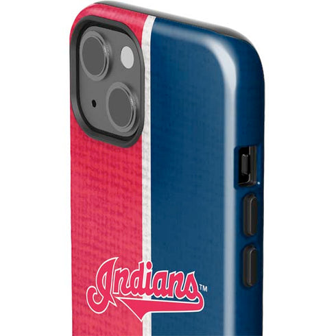 MLB Cleveland Guardians Split iPhone 15 Plus Impact Case