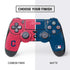 MLB Cleveland Guardians Split PS4 Controller Skin