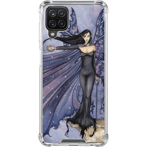 Amy Brown Cloak of Stars Galaxy A12 Clear Case