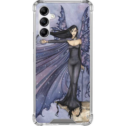 Amy Brown Cloak of Stars Galaxy A14 5G Clear Case