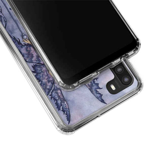 Amy Brown Cloak of Stars Galaxy A21 Clear Case