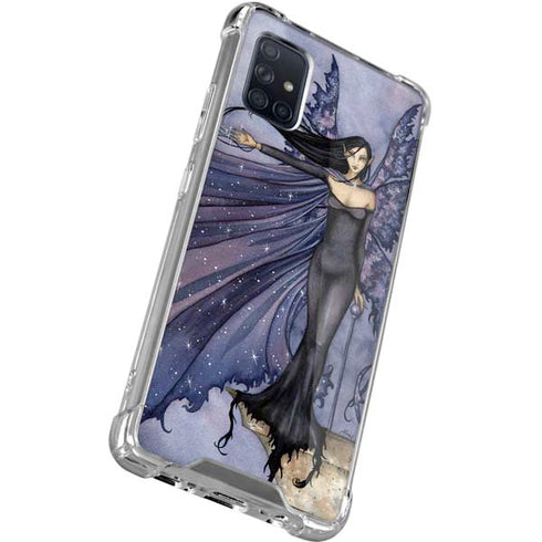 Amy Brown Cloak of Stars Galaxy A71 5G Clear Case