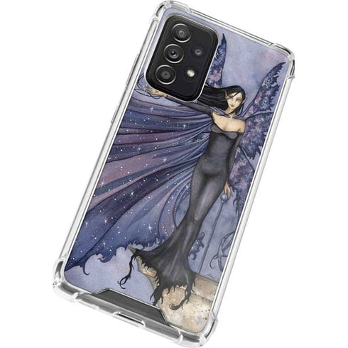 Amy Brown Cloak of Stars Galaxy A72 5G Clear Case