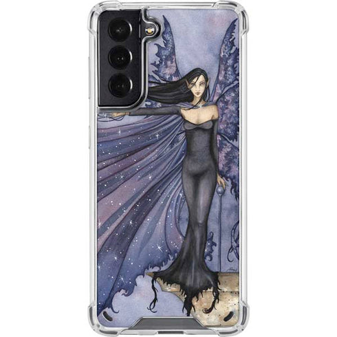 Amy Brown Cloak of Stars Galaxy S21 5G Clear Case