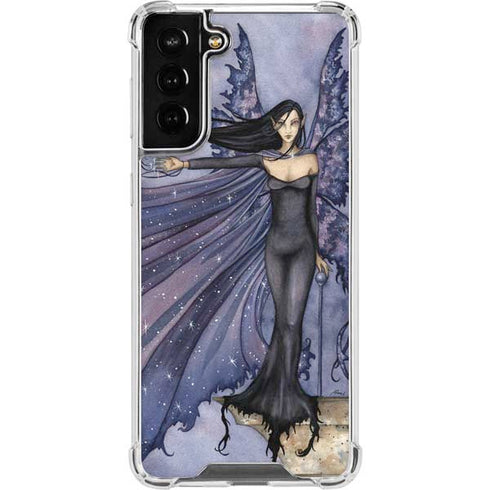 Amy Brown Cloak of Stars Galaxy S22 Plus Clear Case