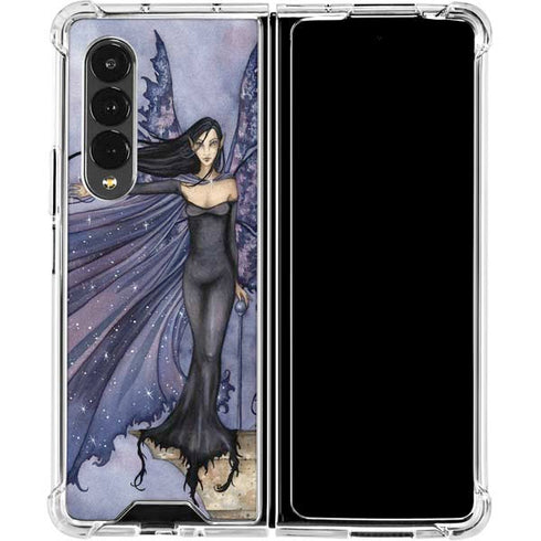 Amy Brown Cloak of Stars Galaxy Z Fold4 5G Clear Case