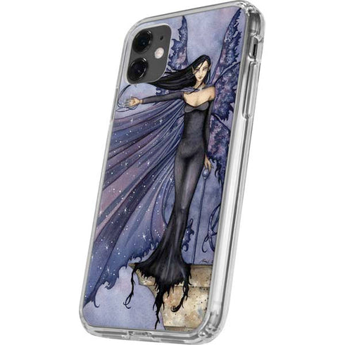 Cloak of Stars by Amy Brown iPhone 11 Clear Case