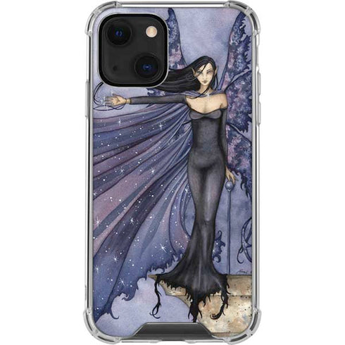 Cloak of Stars by Amy Brown iPhone 15 Plus Clear Case