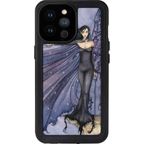 Amy Brown Cloak of Stars iPhone 14 Pro Max Waterproof Case