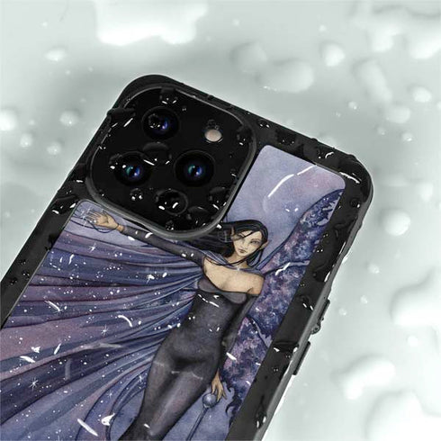 Amy Brown Cloak of Stars iPhone 14 Pro Max Waterproof Case