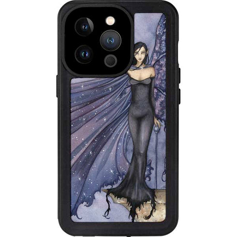 Amy Brown Cloak of Stars iPhone 14 Pro Waterproof Case