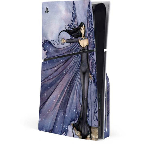 Cloak of Stars by Amy Brown PS5 Slim Disk Console Skin