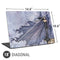 Amy Brown Cloak of Stars Universal Laptop 18in (14.6 x 10.6in) Skin