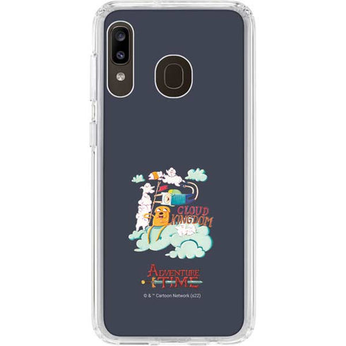 Adult Swim Adventure Time Cloud Kingdom Galaxy A20 Clear Case