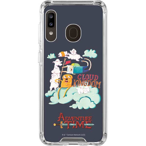 Adult Swim Adventure Time Cloud Kingdom Galaxy A30 Clear Case