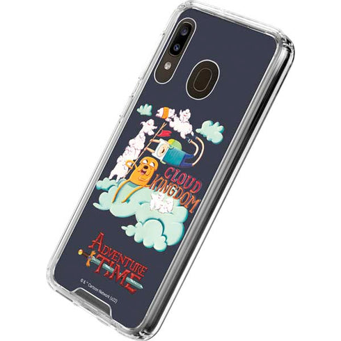 Adult Swim Adventure Time Cloud Kingdom Galaxy A30 Clear Case