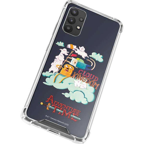 Adult Swim Adventure Time Cloud Kingdom Galaxy A32 5G Clear Case