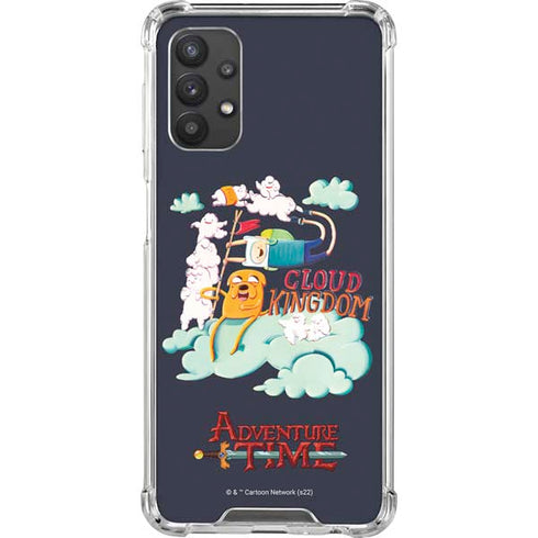 Adult Swim Adventure Time Cloud Kingdom Galaxy A32 5G Clear Case
